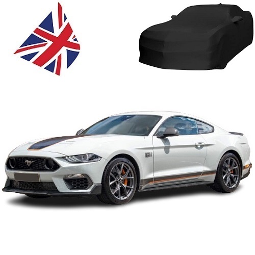 Advance Parts Custom All-Weather Car Cover – For Ford Mustang 2005-2025 (Gray, Waterproof, Outdoor)
